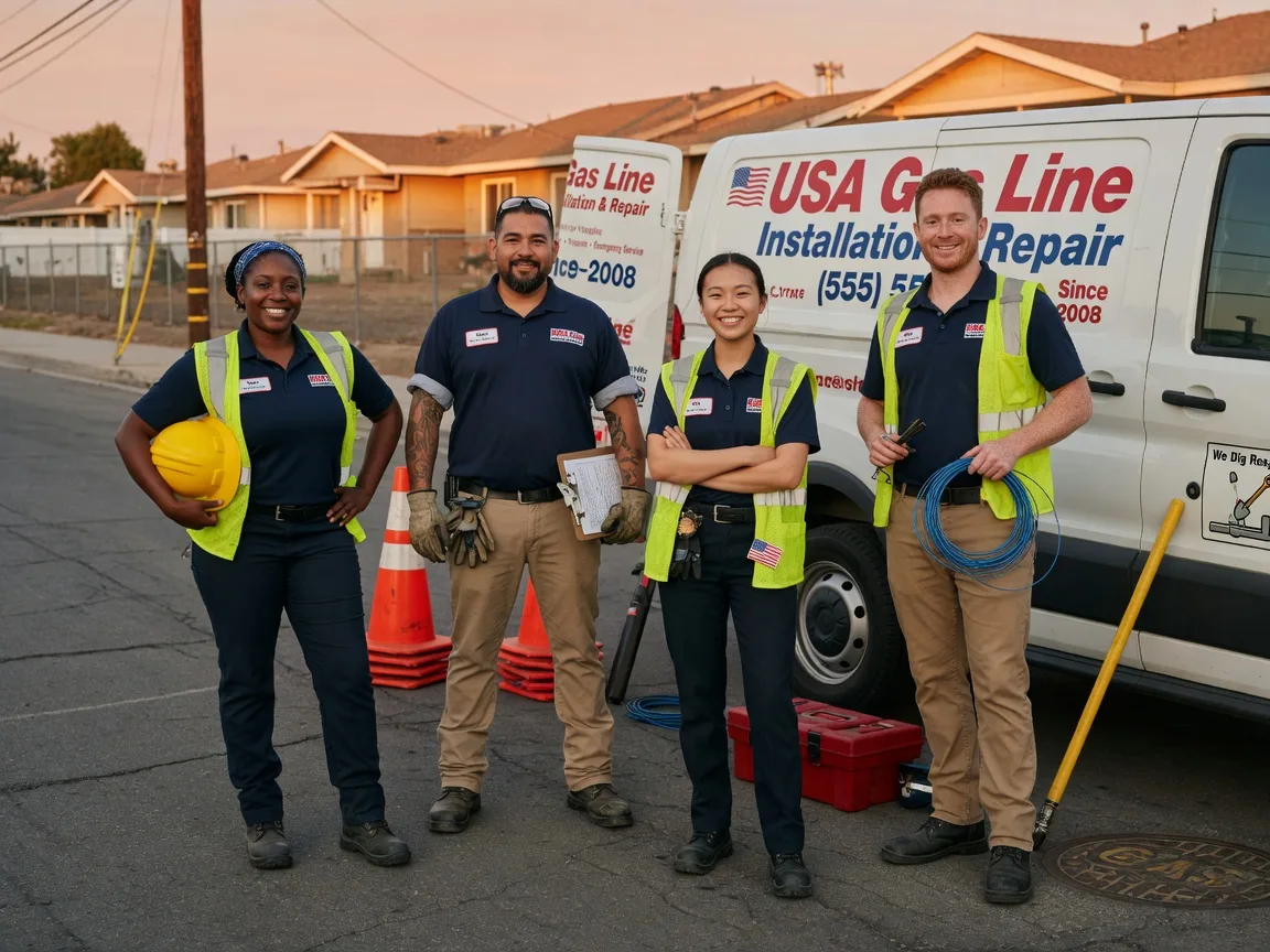 Gas Line Installation company in Clio, IA